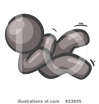 Royalty-Free (RF) Gray Collection Clipart Illustration by Leo Blanchette - Stock Sample #23695