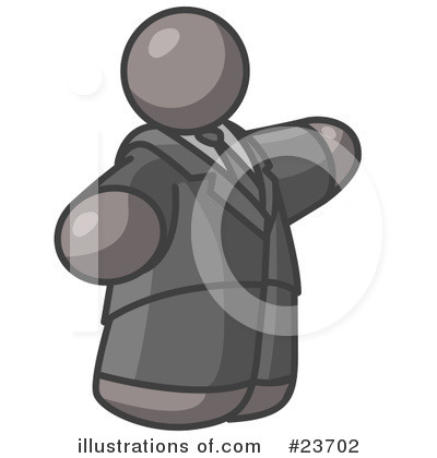 Royalty-Free (RF) Gray Collection Clipart Illustration by Leo Blanchette - Stock Sample #23702