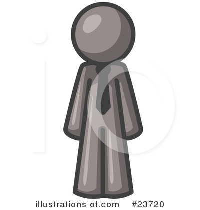Royalty-Free (RF) Gray Collection Clipart Illustration by Leo Blanchette - Stock Sample #23720