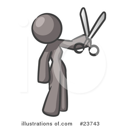 Royalty-Free (RF) Gray Collection Clipart Illustration by Leo Blanchette - Stock Sample #23743