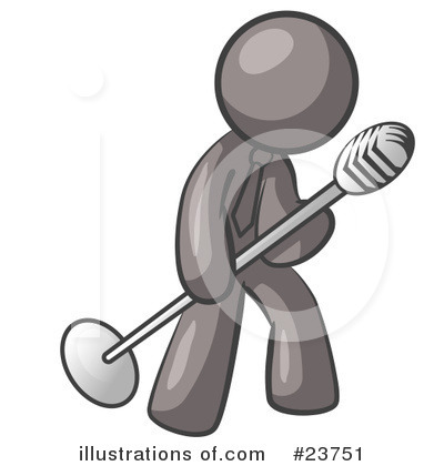 Singing Clipart #23751 by Leo Blanchette