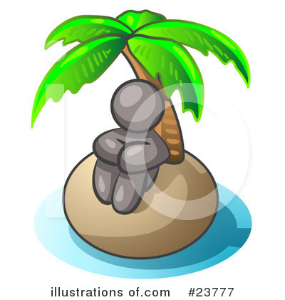 Island Clipart #23777 by Leo Blanchette