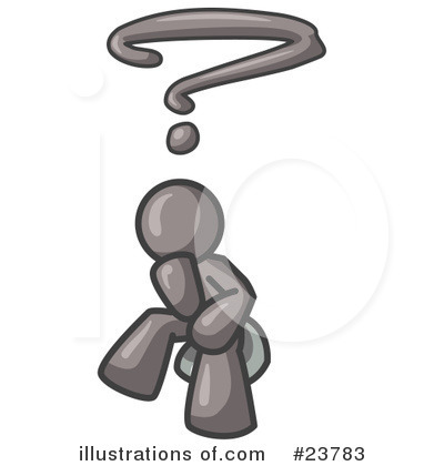 Royalty-Free (RF) Gray Collection Clipart Illustration by Leo Blanchette - Stock Sample #23783