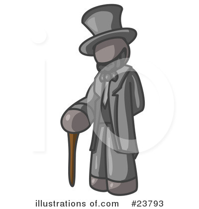 Abraham Lincoln Clipart #23793 by Leo Blanchette