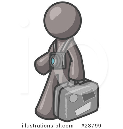 Royalty-Free (RF) Gray Collection Clipart Illustration by Leo Blanchette - Stock Sample #23799