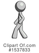 Gray Design Mascot Clipart #1537833 by Leo Blanchette