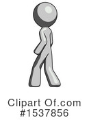 Gray Design Mascot Clipart #1537856 by Leo Blanchette