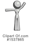 Gray Design Mascot Clipart #1537865 by Leo Blanchette