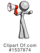 Gray Design Mascot Clipart #1537874 by Leo Blanchette