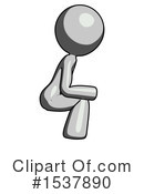 Gray Design Mascot Clipart #1537890 by Leo Blanchette