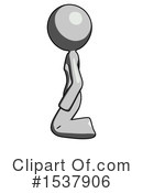 Gray Design Mascot Clipart #1537906 by Leo Blanchette