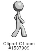 Gray Design Mascot Clipart #1537909 by Leo Blanchette