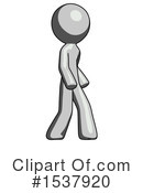 Gray Design Mascot Clipart #1537920 by Leo Blanchette