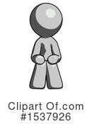 Gray Design Mascot Clipart #1537926 by Leo Blanchette