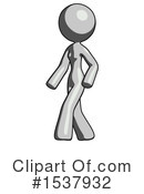 Gray Design Mascot Clipart #1537932 by Leo Blanchette