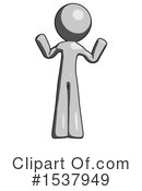 Gray Design Mascot Clipart #1537949 by Leo Blanchette