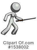 Gray Design Mascot Clipart #1538002 by Leo Blanchette