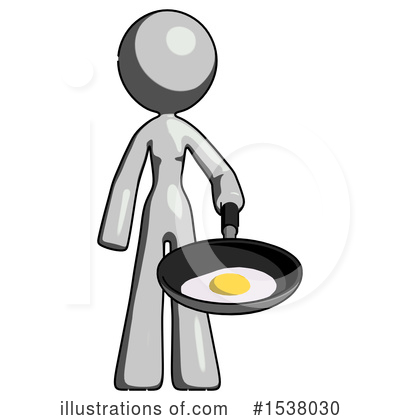 Royalty-Free (RF) Gray Design Mascot Clipart Illustration by Leo Blanchette - Stock Sample #1538030