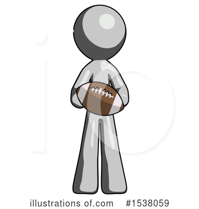 Royalty-Free (RF) Gray Design Mascot Clipart Illustration by Leo Blanchette - Stock Sample #1538059