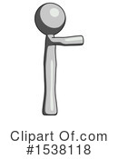 Gray Design Mascot Clipart #1538118 by Leo Blanchette