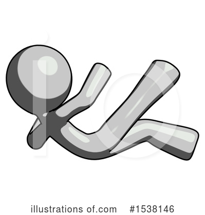 Royalty-Free (RF) Gray Design Mascot Clipart Illustration by Leo Blanchette - Stock Sample #1538146