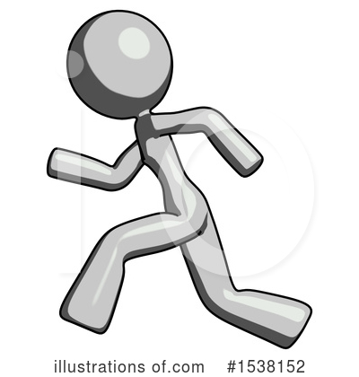 Royalty-Free (RF) Gray Design Mascot Clipart Illustration by Leo Blanchette - Stock Sample #1538152