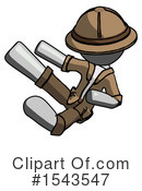 Gray Design Mascot Clipart #1543547 by Leo Blanchette
