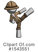 Gray Design Mascot Clipart #1543551 by Leo Blanchette