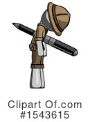Gray Design Mascot Clipart #1543615 by Leo Blanchette