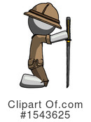 Gray Design Mascot Clipart #1543625 by Leo Blanchette
