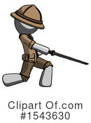 Gray Design Mascot Clipart #1543630 by Leo Blanchette
