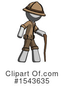 Gray Design Mascot Clipart #1543635 by Leo Blanchette