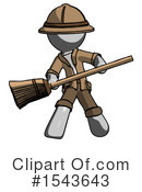 Gray Design Mascot Clipart #1543643 by Leo Blanchette