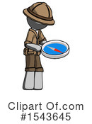 Gray Design Mascot Clipart #1543645 by Leo Blanchette