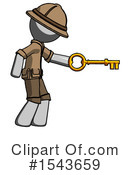 Gray Design Mascot Clipart #1543659 by Leo Blanchette