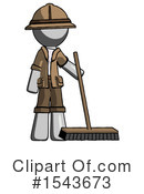 Gray Design Mascot Clipart #1543673 by Leo Blanchette
