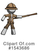 Gray Design Mascot Clipart #1543686 by Leo Blanchette