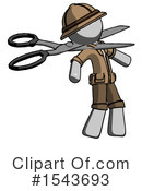 Gray Design Mascot Clipart #1543693 by Leo Blanchette