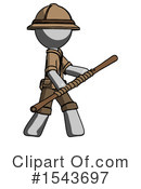 Gray Design Mascot Clipart #1543697 by Leo Blanchette