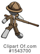 Gray Design Mascot Clipart #1543700 by Leo Blanchette