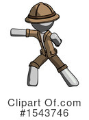 Gray Design Mascot Clipart #1543746 by Leo Blanchette
