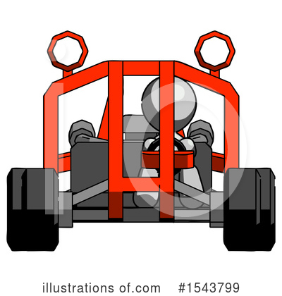 Royalty-Free (RF) Gray Design Mascot Clipart Illustration by Leo Blanchette - Stock Sample #1543799