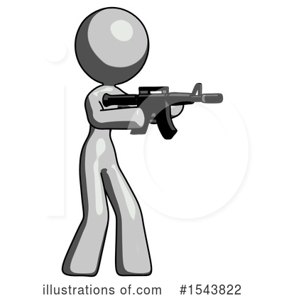 Royalty-Free (RF) Gray Design Mascot Clipart Illustration by Leo Blanchette - Stock Sample #1543822