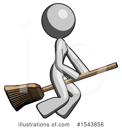 Royalty-Free (RF) Gray Design Mascot Clipart Illustration by Leo Blanchette - Stock Sample #1543856