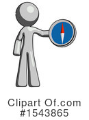 Gray Design Mascot Clipart #1543865 by Leo Blanchette