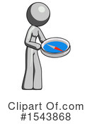 Gray Design Mascot Clipart #1543868 by Leo Blanchette
