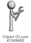 Gray Design Mascot Clipart #1549482 by Leo Blanchette