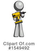 Gray Design Mascot Clipart #1549492 by Leo Blanchette