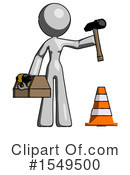 Gray Design Mascot Clipart #1549500 by Leo Blanchette