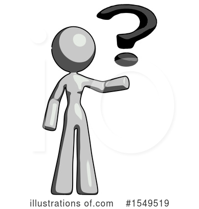 Royalty-Free (RF) Gray Design Mascot Clipart Illustration by Leo Blanchette - Stock Sample #1549519